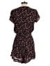 Lost + Wander 100% Rayon Floral Black Blue Romper Size S - photo 2