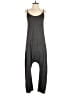 Assorted Brands Solid Gray Jumpsuit Size S - photo 1