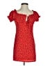 Windsor 100% Polyester Red Casual Dress Size S - photo 1
