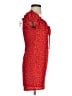 Windsor 100% Polyester Red Casual Dress Size S - photo 4