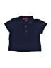 Little Me 100% Cotton Blue Short Sleeve Top 6-9 MO / 9 MO - photo 1