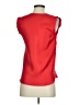 J.Crew 100% Silk Red Orange Sleeveless Silk Top Size 00 - photo 2