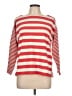 Banana Republic Stripes Red Pullover Sweater Size L - photo 1