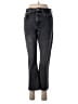 Topshop Chevron-herringbone Gray Jeans Size 28 waist - photo 1