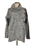 Kate and Sam Gray Turtleneck Sweater Size L - photo 1