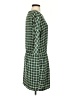 Zara Basic Houndstooth Green Casual Dress Size S - photo 5