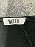 Weston Solid Black Casual Dress Size M - photo 7
