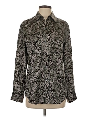 Equipment Long Sleeve Button-Down Shirt (view 1)