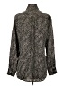 Equipment Animal Print Brown Long Sleeve Button-Down Shirt Size XS - photo 2