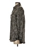 Equipment Animal Print Brown Long Sleeve Button-Down Shirt Size XS - photo 5