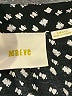 Maeve 100% Rayon Polka Dots Black 3/4 Sleeve Blouse Size S - photo 7