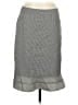 Ann Taylor 100% Wool Houndstooth Gray Wool Skirt Size 6 - photo 1