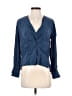 Rag & Bone Blue Long Sleeve Blouse Size XS - photo 1