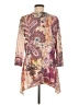 Cal Style Paisley Tan Casual Dress Size M - photo 2