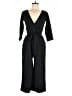 Boohoo Solid Black Jumpsuit Size 6 - photo 1
