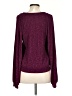 Michael Stars Tweed Burgundy Pullover Sweater Size S - photo 2