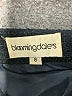 Bloomingdale's Solid Black Formal Skirt Size 8 - photo 4