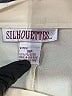 Silhouettes 100% Polyester Solid Ivory Casual Pants Size 18 (petite) - photo 4