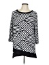 Christopher & Banks Black 3/4 Sleeve Top Size L - photo 1