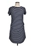 Try This 100% Spandex Stripes Blue Casual Dress Size L - photo 1