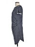 Try This 100% Spandex Stripes Blue Casual Dress Size L - photo 5