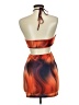 Shein Graphic Orange Cocktail Dress Size 6 - photo 2