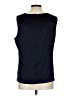 St. John Black Sleeveless Blouse Size 12 - photo 2