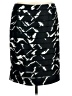 Liv 100% Polyester Graphic Black Casual Skirt Size 8 - photo 1