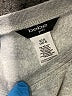 Bebe Silver Long Sleeve Top Size 7 - 8 - photo 3