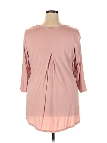 Rose + Olive 3/4 Sleeve Blouse (view 2)