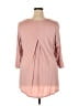 Rose + Olive Pink 3/4 Sleeve Blouse Size 2X - photo 2