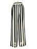 Foreign Exchange 100% Polyester Stripes Silver Casual Pants Size S - photo 2
