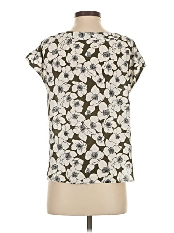 Ann Taylor Factory Short Sleeve Blouse (view 2)
