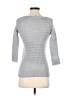 Ann Taylor LOFT Outlet 100% Cotton Silver Pullover Sweater Size XS - photo 2