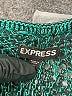 Express Teal Pullover Sweater Size XS - photo 7