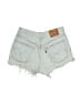 Levi's 100% Cotton Blue Denim Shorts Size 26 waist - photo 2