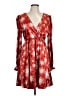 Shein Print Red Casual Dress Size 12 - photo 1