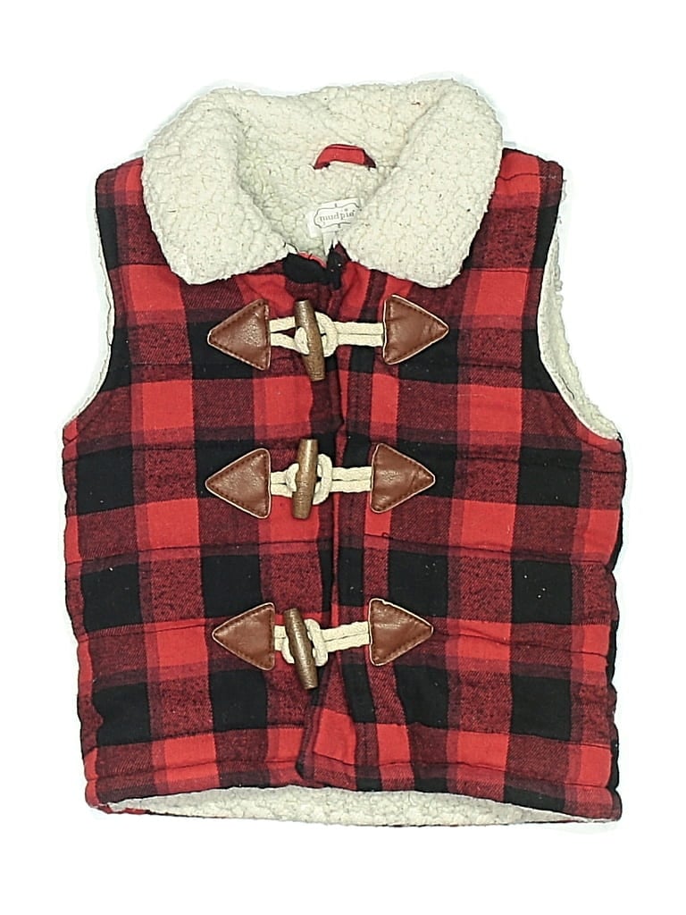 Pre-owned Mud Pie Kids' Vest In Red
