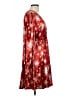 Shein Print Red Casual Dress Size 12 - photo 4
