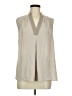 T Tahari 100% Polyester Ivory Sleeveless Blouse Size M - photo 1