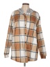 Unbranded Plaid Brown Tan Raincoat Size L - photo 1