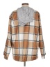 Unbranded Plaid Brown Tan Raincoat Size L - photo 2
