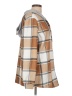 Unbranded Plaid Brown Tan Raincoat Size L - photo 4