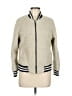 BDG 100% Polyester Stripes Ivory Tan Jacket Size M - photo 1