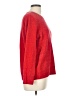 Style&Co 100% Polyester Red Pullover Sweater Size L - photo 4