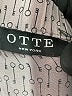Otte 100% Silk Houndstooth Gray Jumpsuit Size M - photo 6
