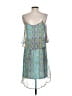 Ella Moss 100% Silk Paisley Blue Casual Dress Size S - photo 2