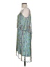 Ella Moss 100% Silk Paisley Blue Casual Dress Size S - photo 5