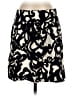 J.Crew 100% Cotton Graphic Black Casual Skirt Size 4 - photo 1
