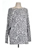 Antistar Animal Print Silver Pullover Sweater Size L - photo 1